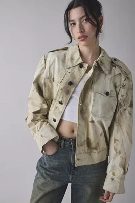 ReMADE By UO Bleached Out Workwear Jacket