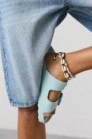 Knotted Cord Shell Anklet