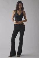 Lioness Rebel Bucke Cutout Detail Low-Rise Flare Pant