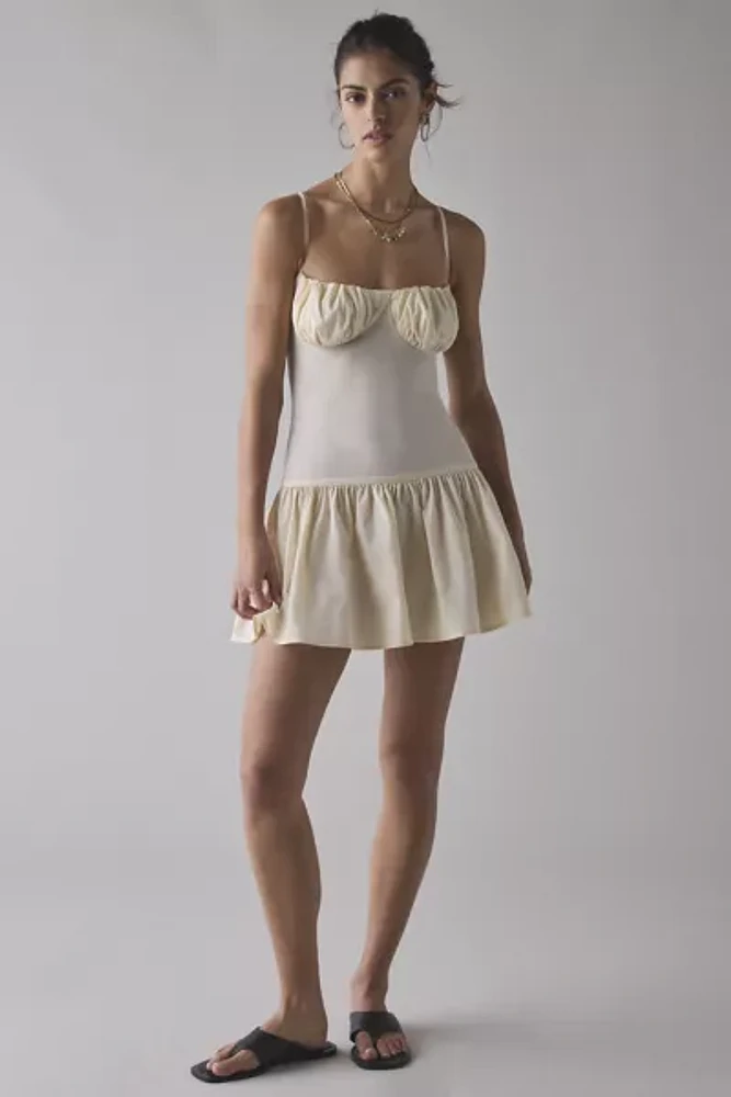 UO Lush Life Voluminous Mini Dress