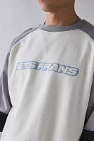 iets frans... Paneled Crew Neck Sweatshirt