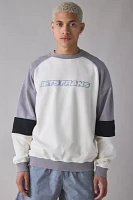 iets frans... Paneled Crew Neck Sweatshirt