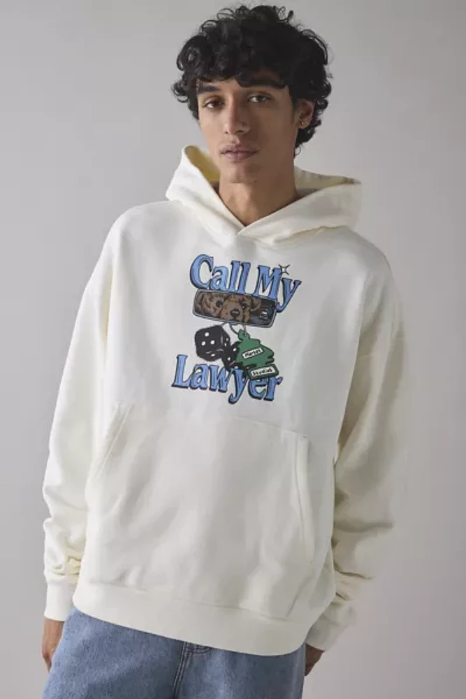 Market Call My Lawyer Graphic Hoodie Sweatshirt