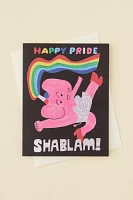 Red Cap Cards Shablam Greeting Card