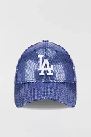 New Era MLB Los Angeles Dodgers 9FORTY Allover Sequin Baseball Hat