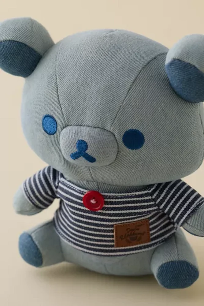Rilakkuma San-X Original Korilakkuma In Denim Series Plushie