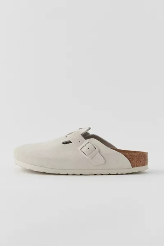 Birkenstock Women's Boston Soft Footbed Suede Clog