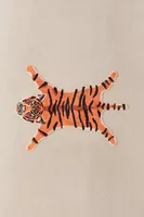 Tiger Shape Tufted Bath Mat
