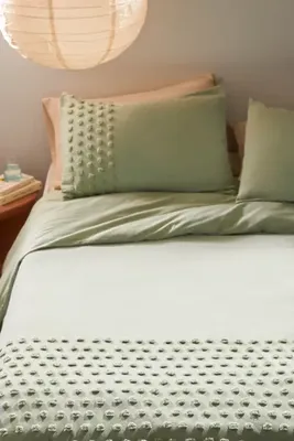 Tufted Dot Cotton Duvet Cover