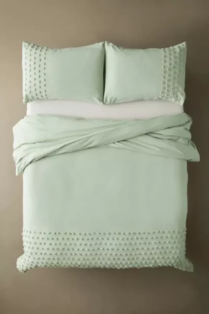 Tufted Dot Cotton Duvet Cover