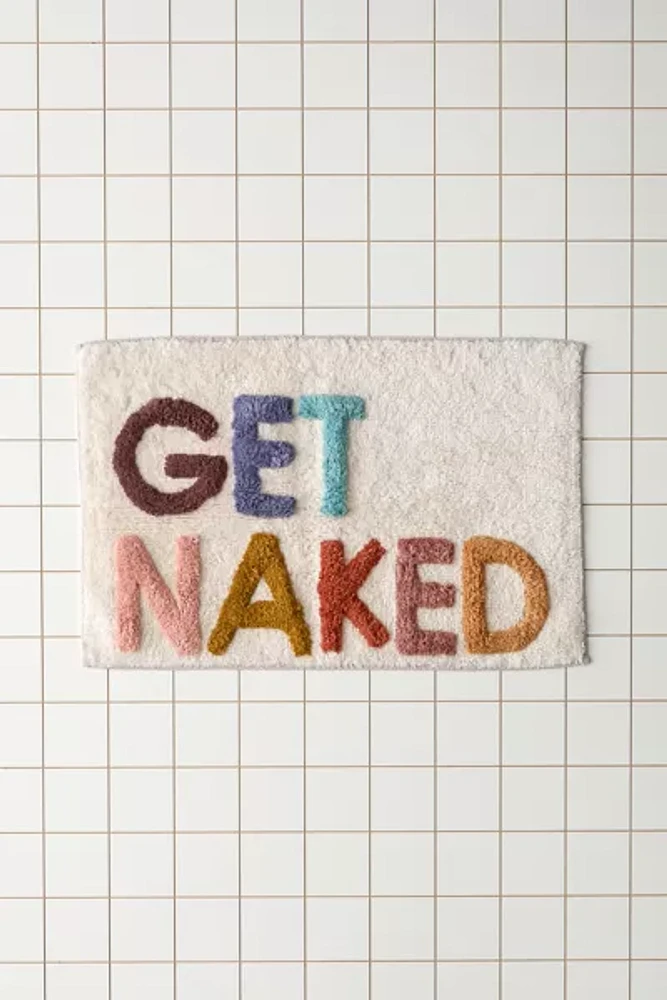 Get Naked Tufted Bath Mat
