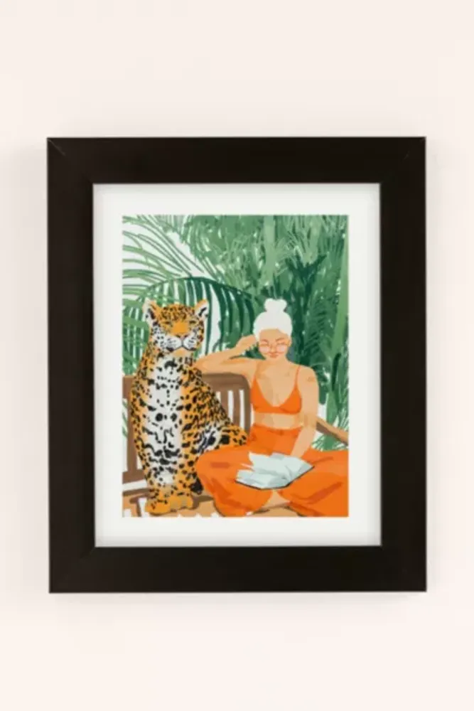 83 Oranges Jungle Vacay Art Print