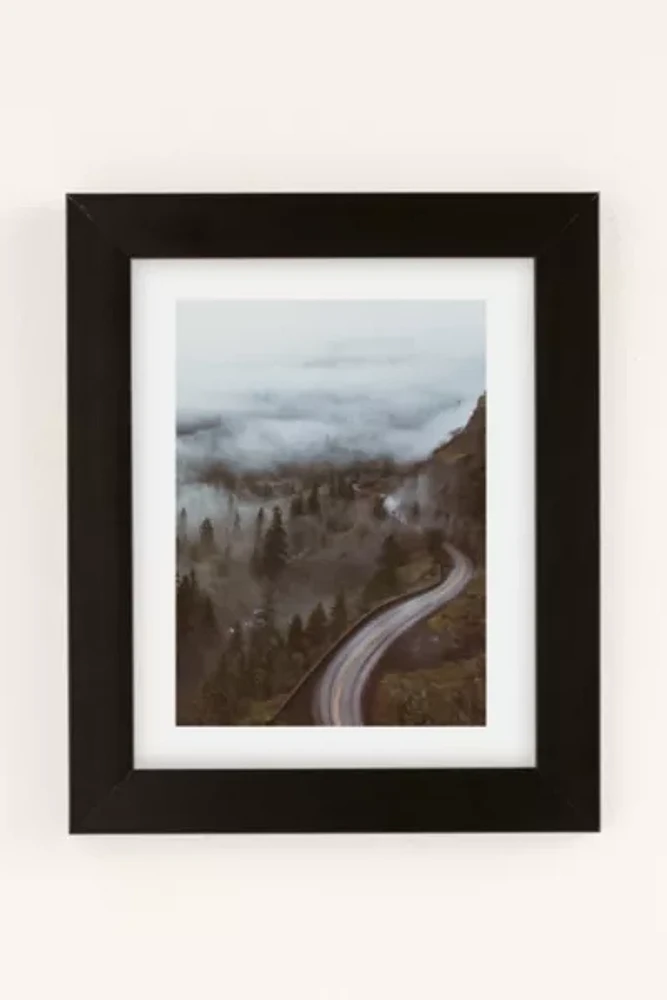 Becca Tapert Foggy Rowena Crest Art Print