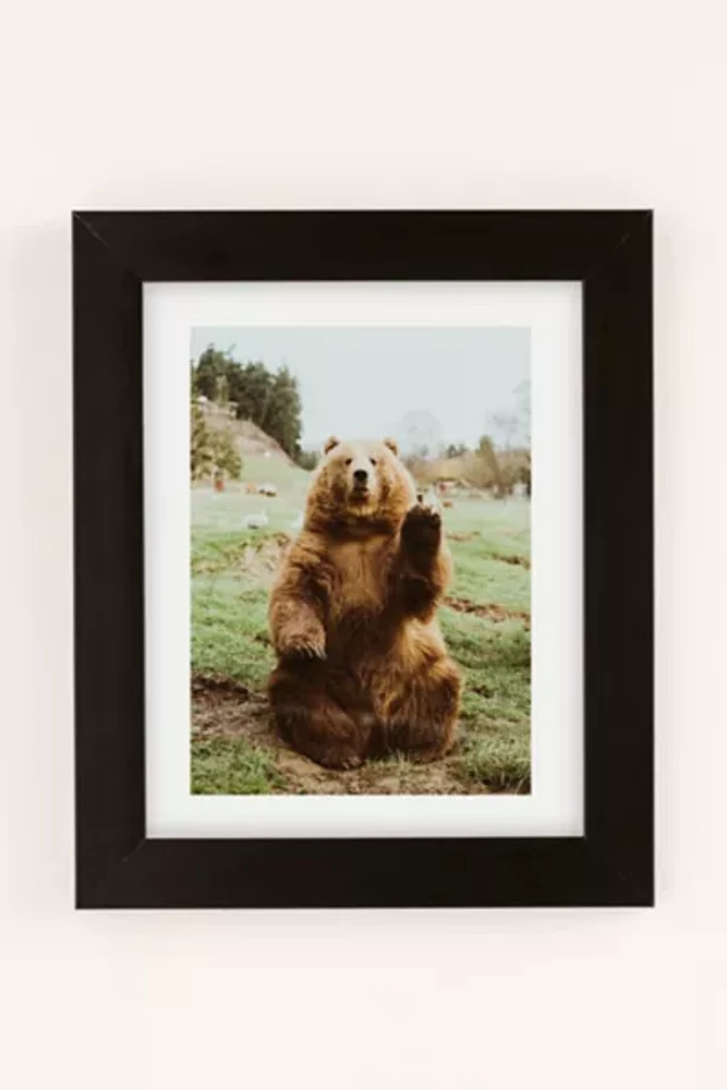 Becca Tapert Hi Bear Art Print