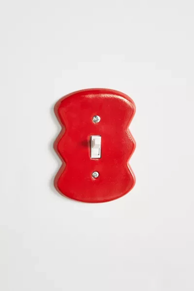 Maura Squiggle Shape Light Switch Cover