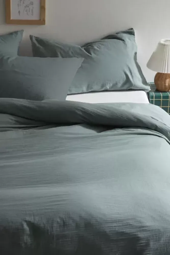 Cozy Crinkle Duvet Cover Set