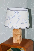 Scallop Trim Lamp Shade