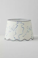 Scallop Trim Lamp Shade