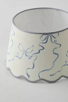 Scallop Trim Lamp Shade
