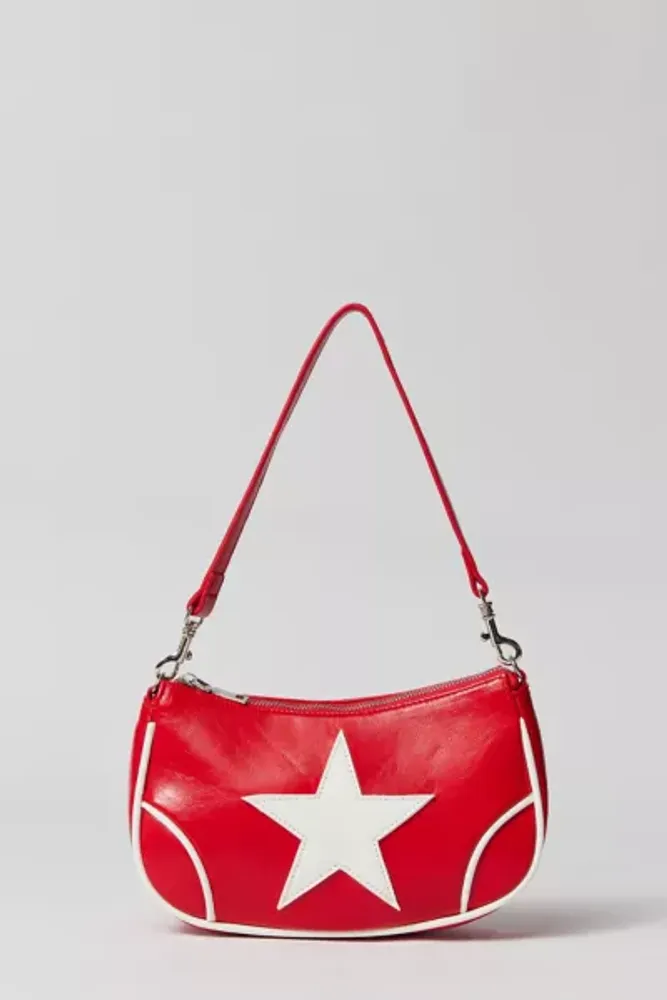 Daphne Star Patch Moto Bag