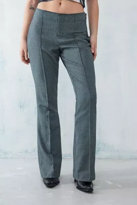 UO Lara Pinstripe Lace-Up Trouser Pant