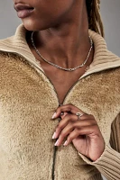 BDG Thea Shaggy Faux Fur Track Top