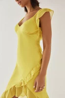 Light Before Dark Vixen Asymmetric Midi Dress