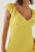 Light Before Dark Vixen Asymmetric Midi Dress