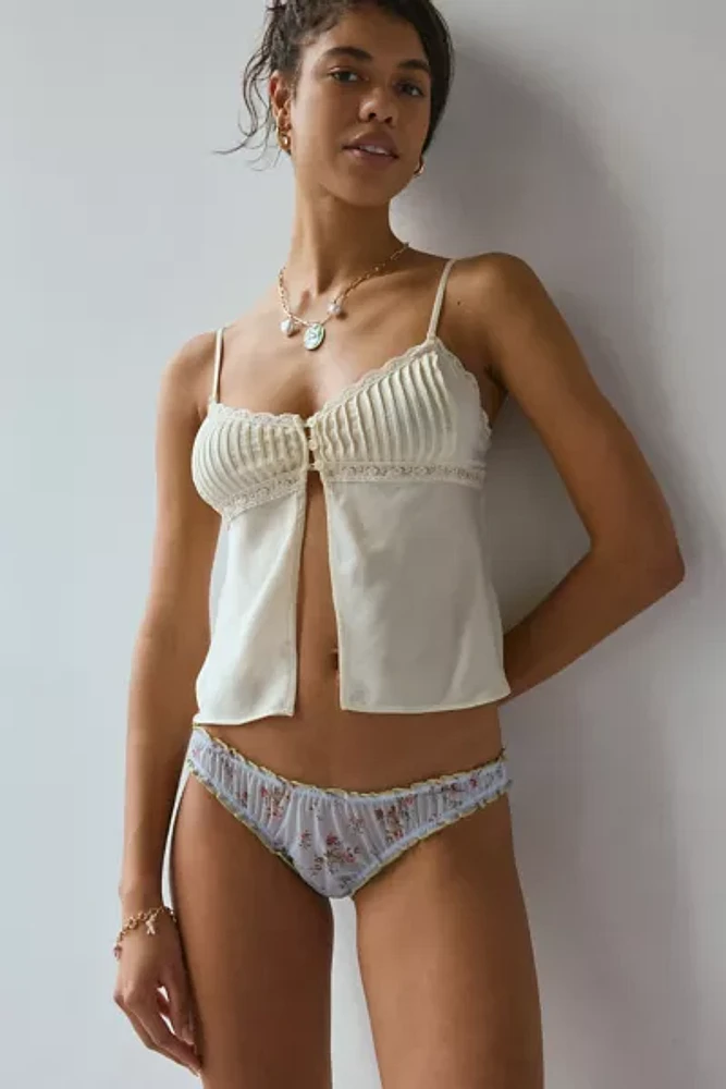 Out From Under Mesh Cheeky Thong Undie
