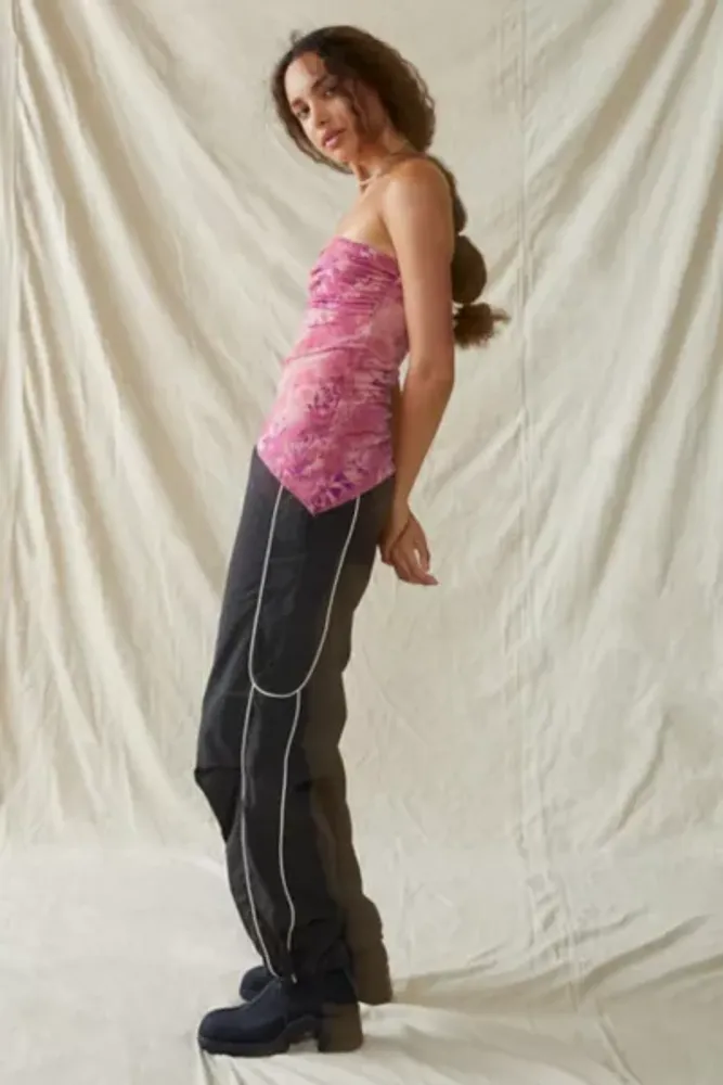BDG Jess Straight Leg Nylon Track Pant