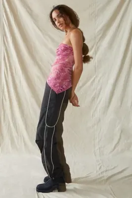 BDG Jess Straight Leg Nylon Track Pant