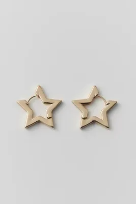 Star Hoop Earring