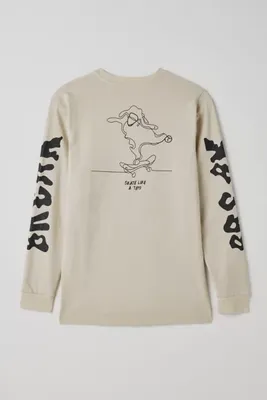 Peau De Loup X Skate Like A Girl UO Exclusive Long Sleeve Tee