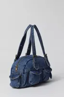 BDG Denim Duffle Shoulder Bag