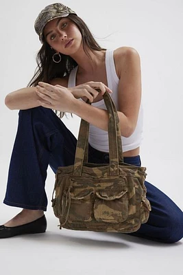 BDG Y2K Denim Tote Shoulder Bag
