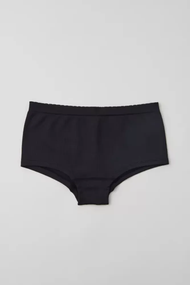 Out From Under Ribbed Seamless Boyshort Undie