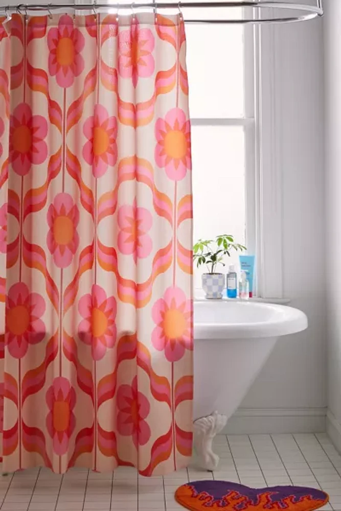 Lily Marfy Garden Party Shower Curtain