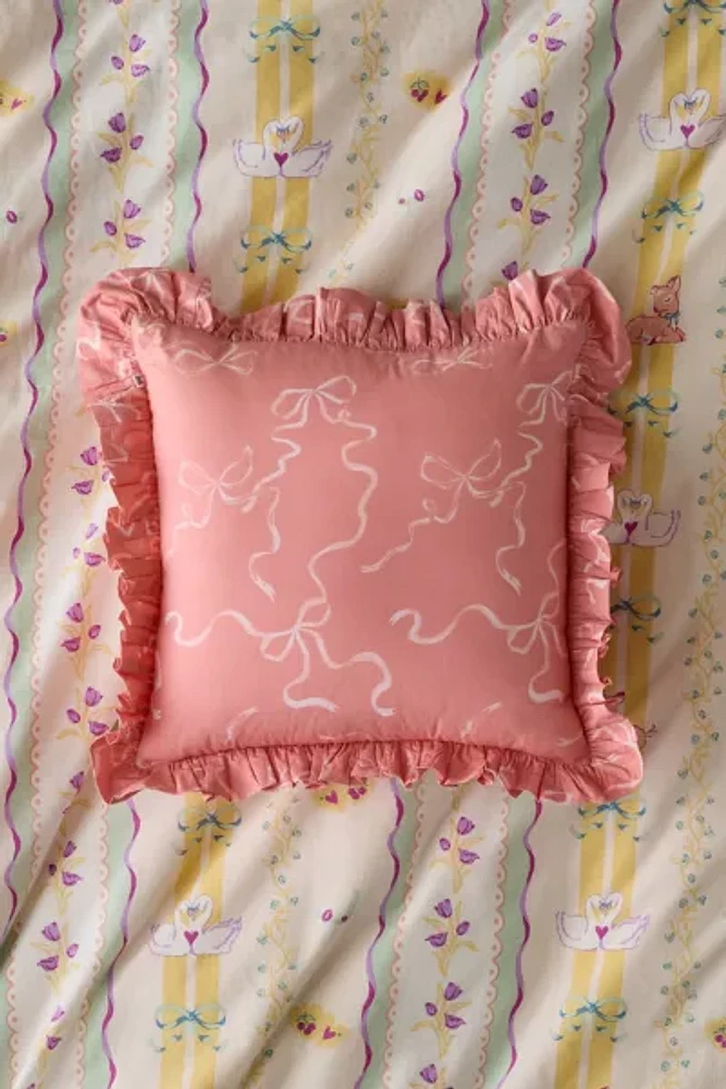 Harper Ruffle Throw Pillow