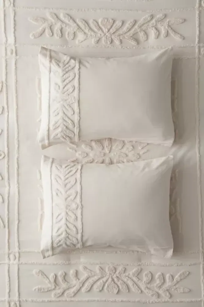 Jackie Tufted Floral Sham Set