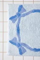Lacey Bows Tufted Bath Mat