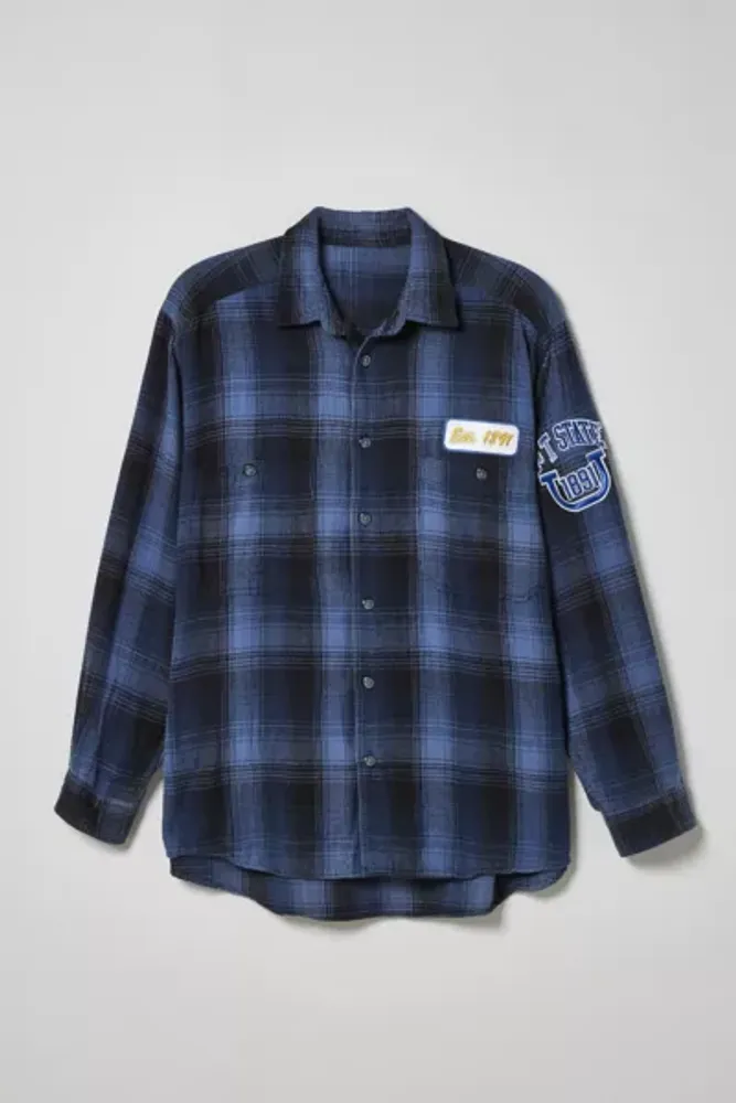 UO Summer Class ’22 X ReMADE By Exclusive North Carolina A&T State University Flannel Shirt