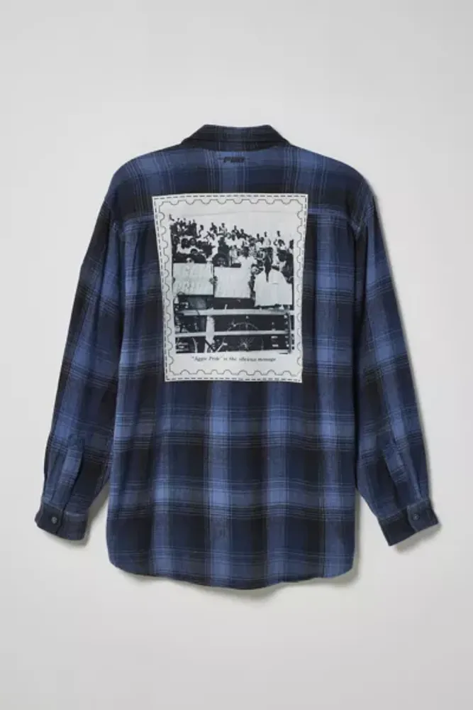 UO Summer Class ’22 X ReMADE By Exclusive North Carolina A&T State University Flannel Shirt