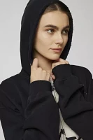 UO Bleached Star Zip-Up Hoodie Sweatshirt