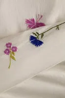 Sleepy Cats Embroidered Duvet Cover