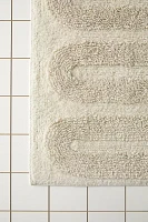 Looped Squiggle Runner Tufted Bath Mat