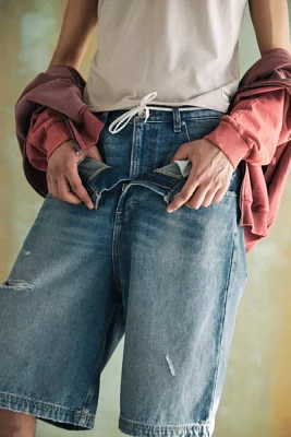 BDG Astro Baggy Washed Denim Jort