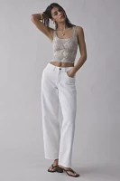 BDG Ribbed Square Neck Tank Top