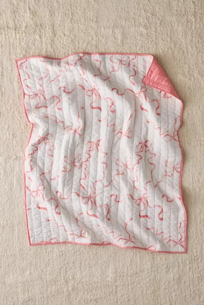 Jasmine Cotton Seed Stitch Throw Blanket