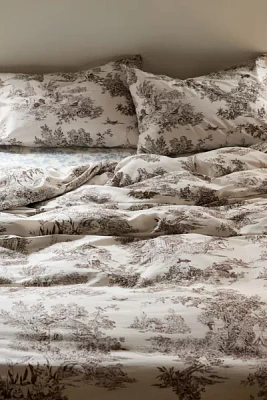 Frog Toile Duvet Cover Set