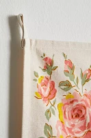 Embroidered Map Tapestry
